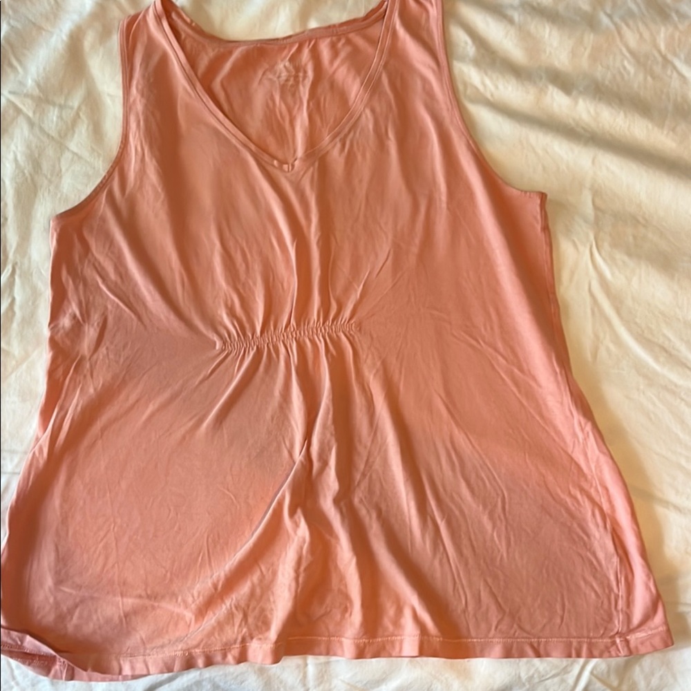 J Jill Peach Sleeveless Women's Top